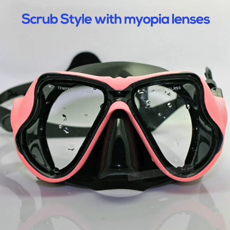 Маска для дайвинга при близорукости 2019 очки маска подводного плавания