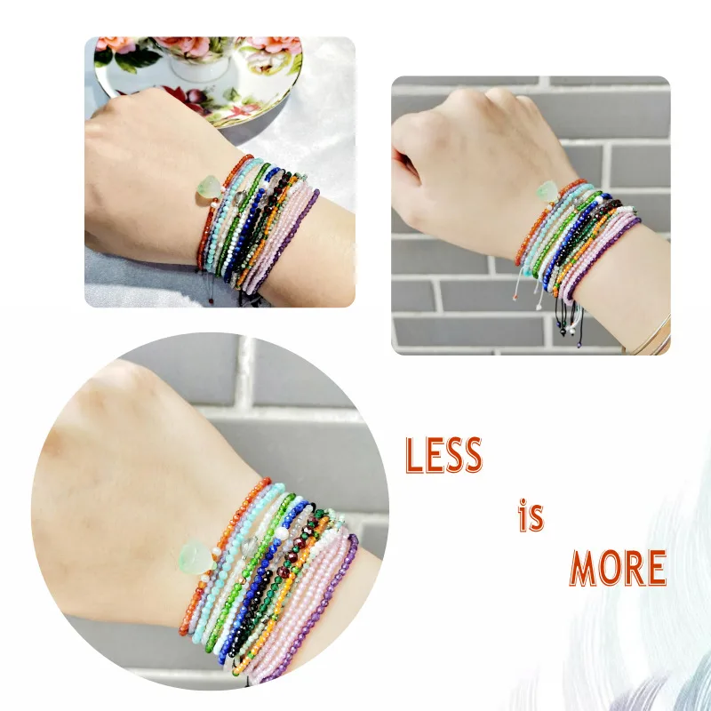 LiiJi крошечный Нежный Аметист/Ларимар/Лабрадорит/жемчуг/лунный камень