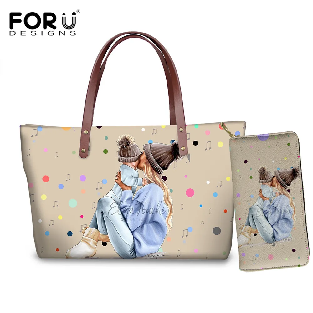 FORUDESIGNS/с рисунком супер мамы одежда для малышей с принтом Одинаковая хлеба