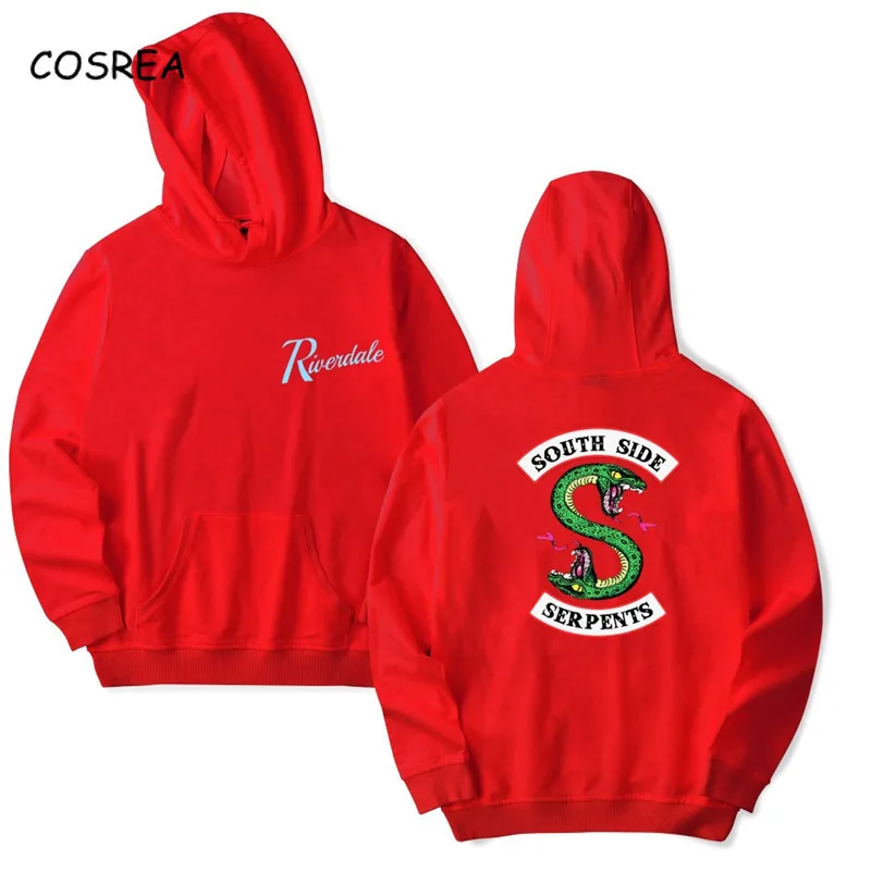 Свитшот RIVERDALE пуловеры женская укороченная толстовка с капюшоном свитшот пальто