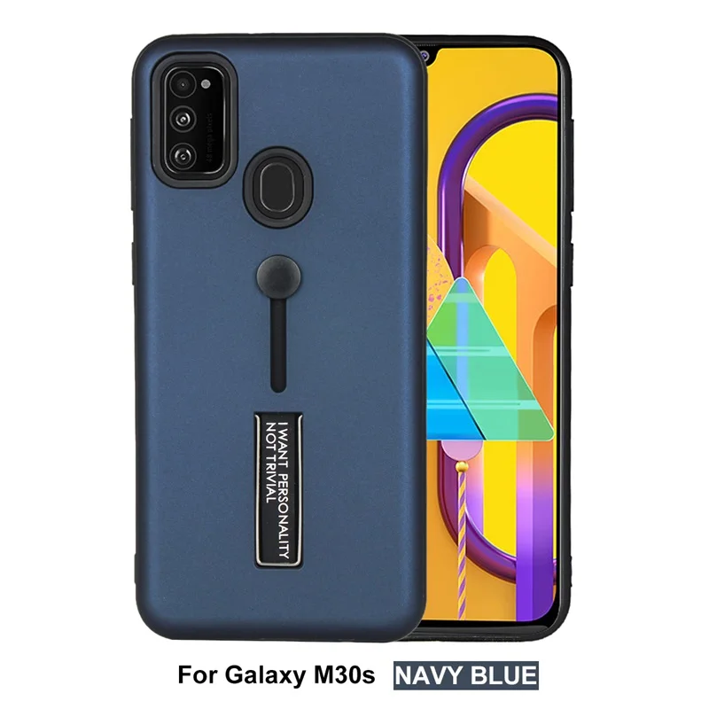 Роскошный чехол для Samsung Galaxy M30s два в одном внутренний мягкий внешний жесткий с
