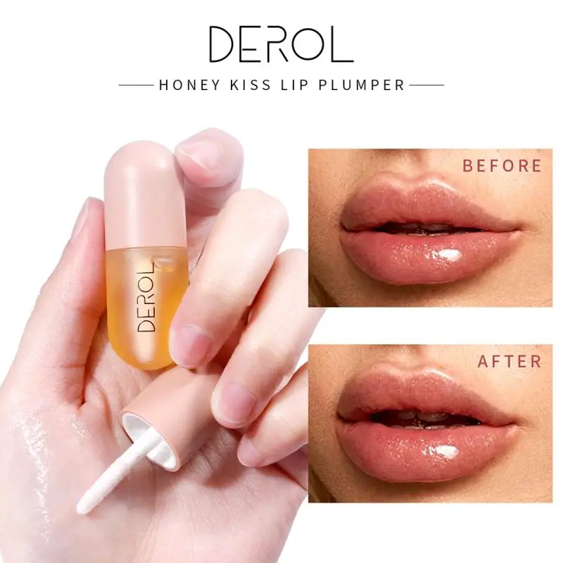

Botanical Lip Enhancer Moisturizing Nutritious Plumping Lip Gloss Lip Plumper Mineral Oil Lip Extreme Volume TSLM1
