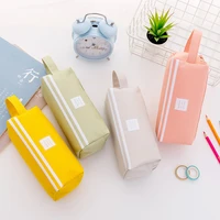 double zipper cute pencil bag kawaii pencilcase large pen box girl gift cute schoolbag stationery supplies
