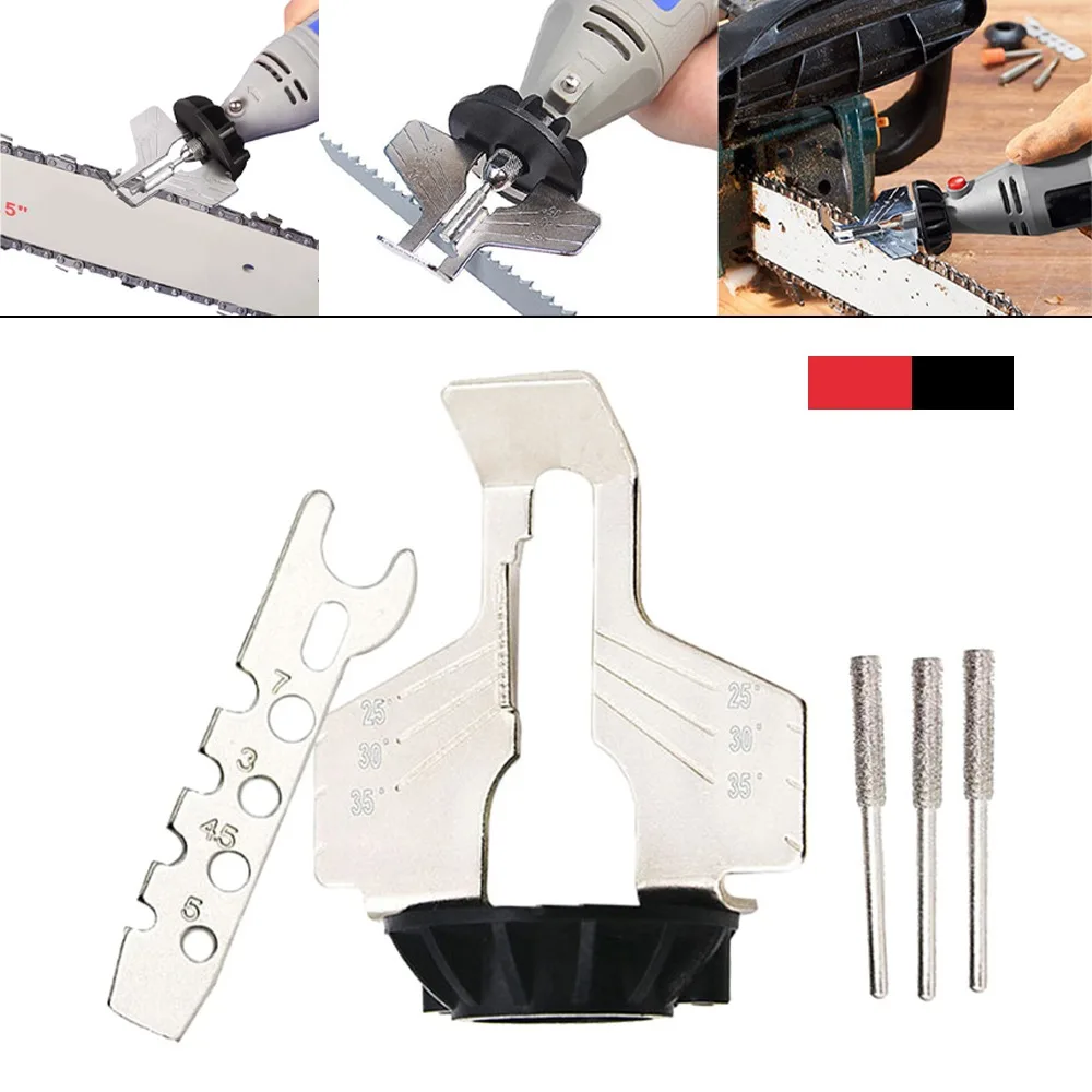 Набор для заточки бензопилы электрическая шлифовальная машина насадок и