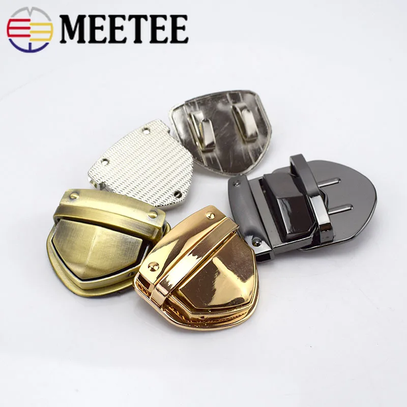 2/4 шт Meetee металлическая застежка закручивающийся замок для DIY Ручная работа сумка