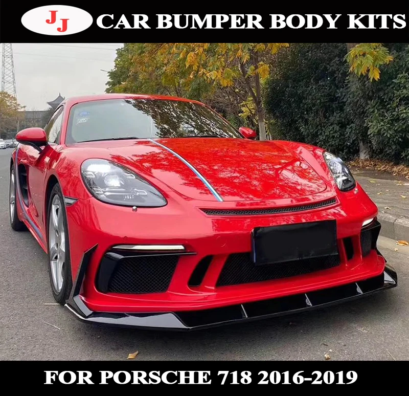 Комплект кузова автомобиля передний бампер и задний для Porsche 718 модифицированный