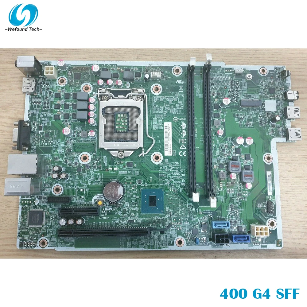 

100% Working Desktop Motherboard For HP 400 G4 SFF 900787-001 911985-001 911985-601 System Board Fully Tested