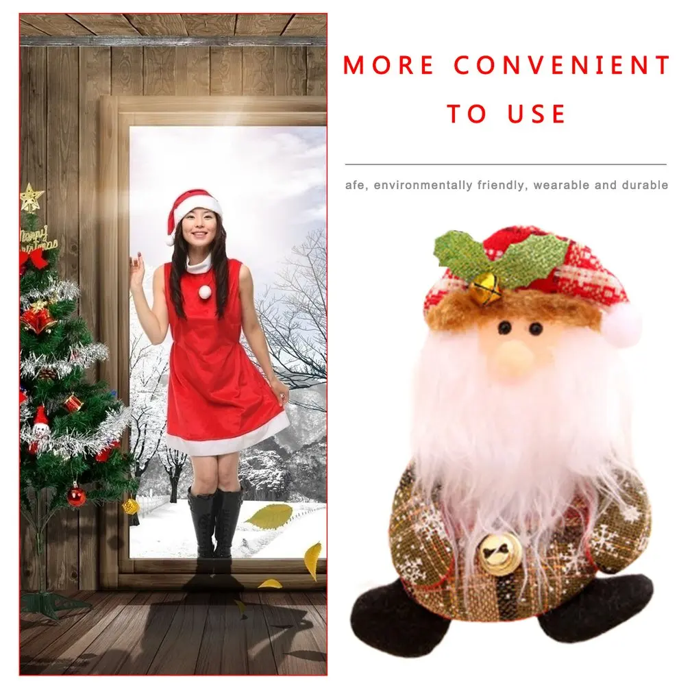 

Christmas Small Gift Christmas Tree Multicolor Doll Ornament Home Cloth Decoration Party Small Bell Pendant