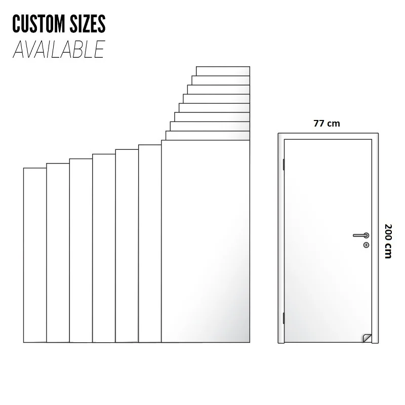 Креативная деревянная доска деревянные ворота 3d дверь настенная дверная пленка