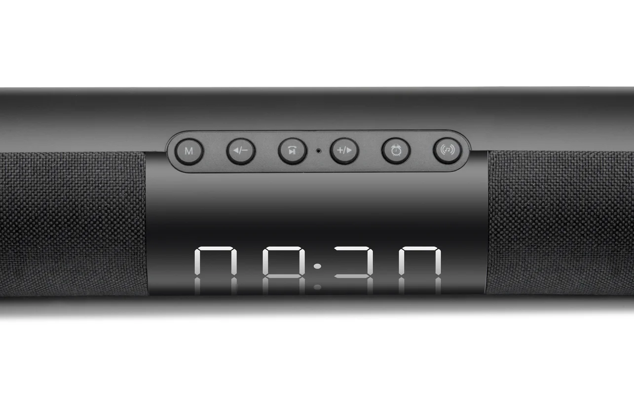 Высокая мощность ТВ Bluetooth Саундбар динамик полосы портативный сабвуфер 3D объемные колонки Поддержка FM радио Будильник TF USB