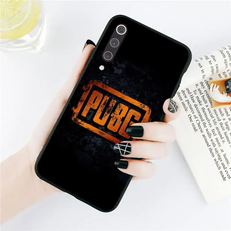 

Hote game PUBG Phone Case For Xiaomi Redmi note 7 8 9 t k30 max3 9 s 10 pro lite Luxury brand shell funda coque