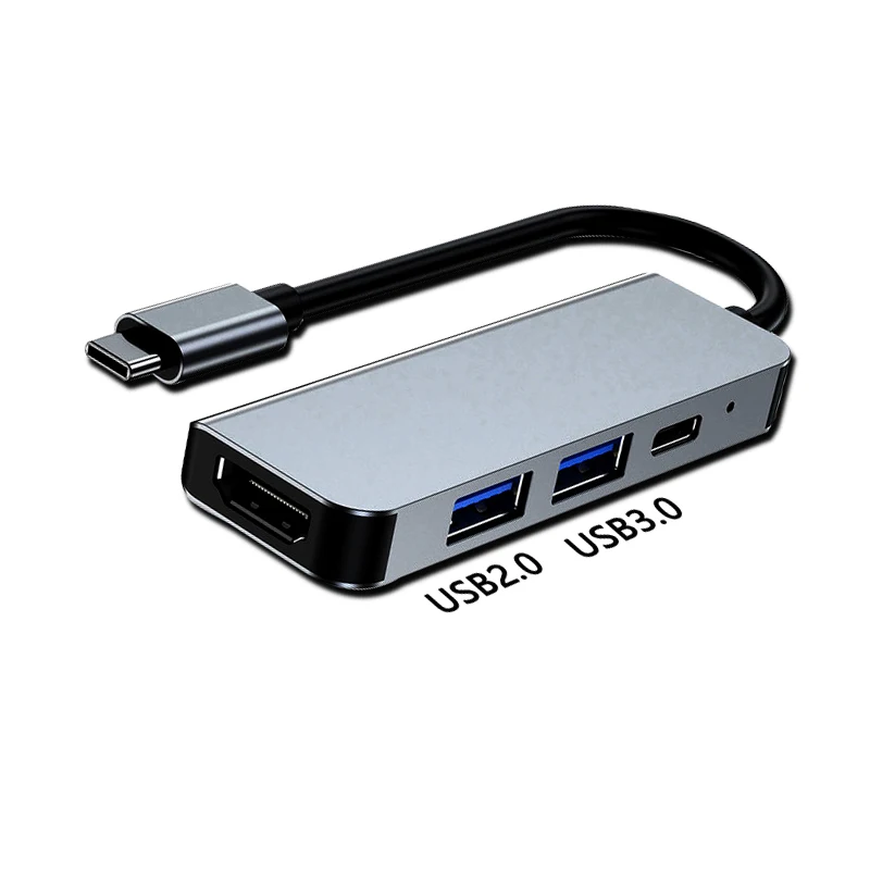 

USB-концентратор с портом Type-C, 3,0 дюйма, 4 порта