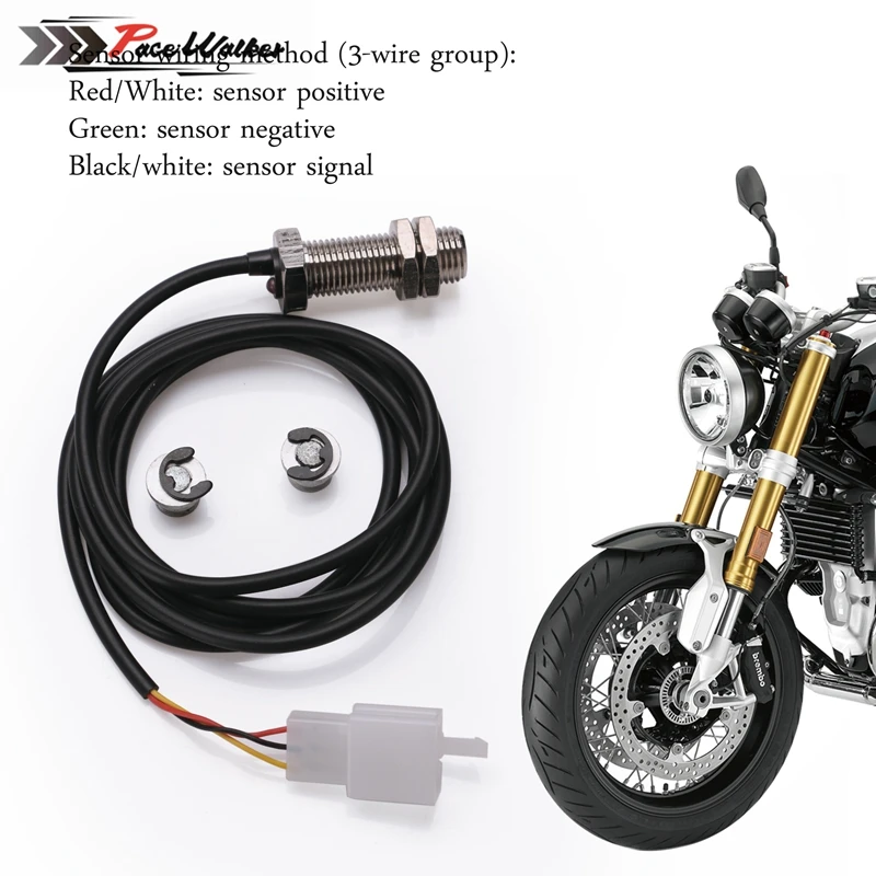 Мотоцикл Led мульти-функциональный цифровой одометр спидометр тахометр