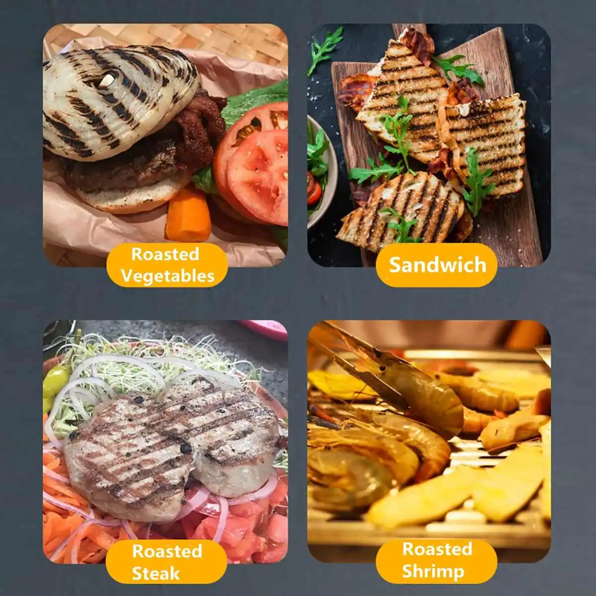 220V 70W Household Electric Cake Maker Sandwich Breakfast Machine Iron Toaster Baking Pan Oven Dropship | Бытовая техника