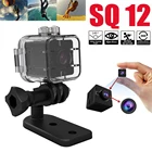 Мини-камера SQ12 HD 1080P, водонепроницаемая Спортивная Экшн-камера, маленькая цифровая видеокамера, мини-камера ночного видения PK SQ10 SQ11