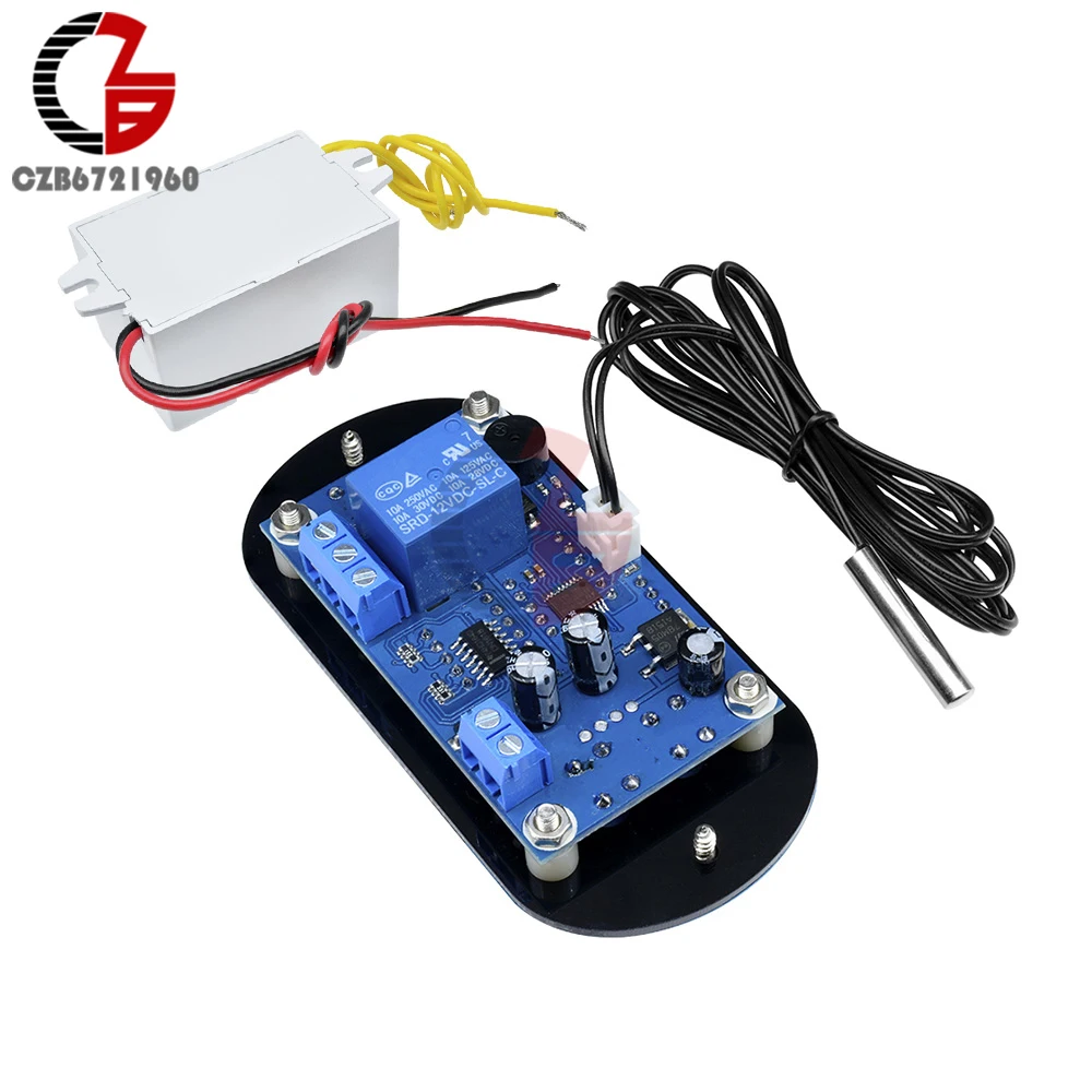 W1308 AC 100 240V 10A цифровой регулятор температуры термостат комнатный холодильник