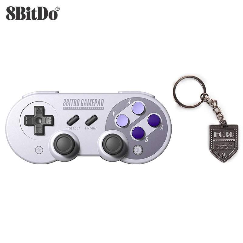 Game handle 8bitdo SN30 Pro Беспроводной Bluetooth геймпад с джойстиком для Windows, Android macOS nintendo переключатель Паровая баня - Цвет: Game handle