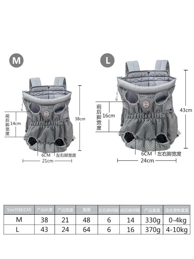 Рюкзак для собак маленькая собака сумки переноски Чехол груди мешок плюшевый Кот