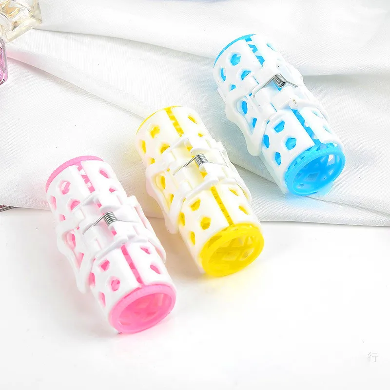 Многофункциональный пластиковый зажим для волос волнистые полоски завивки