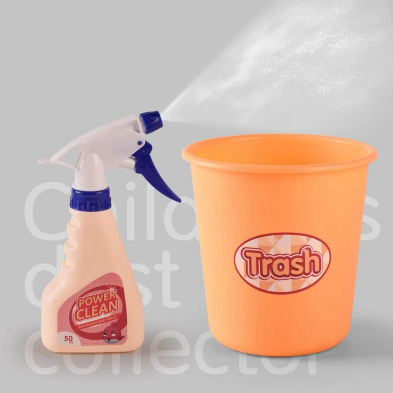 

Kids Elephant Housework Tool Toys Pretend Cleaning Kit for Children