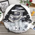 Кимоно для мужчин с принтом дракона, Повседневный Кардиган, юката, хаори, халат в японском стиле, атласная уличная одежда для косплея