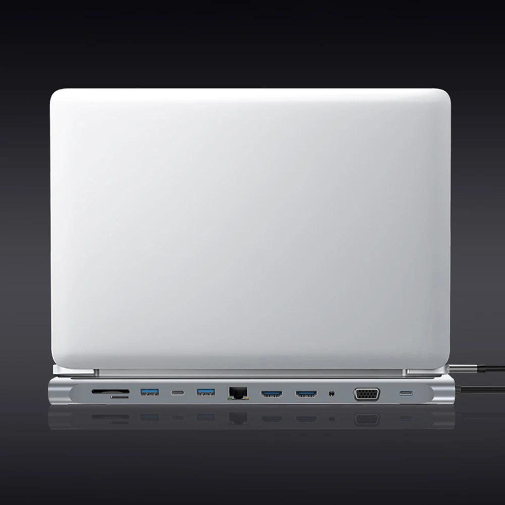 Док-станция 12 в 1 USB Type-C 3 на 2 HDMI | Компьютеры и офис