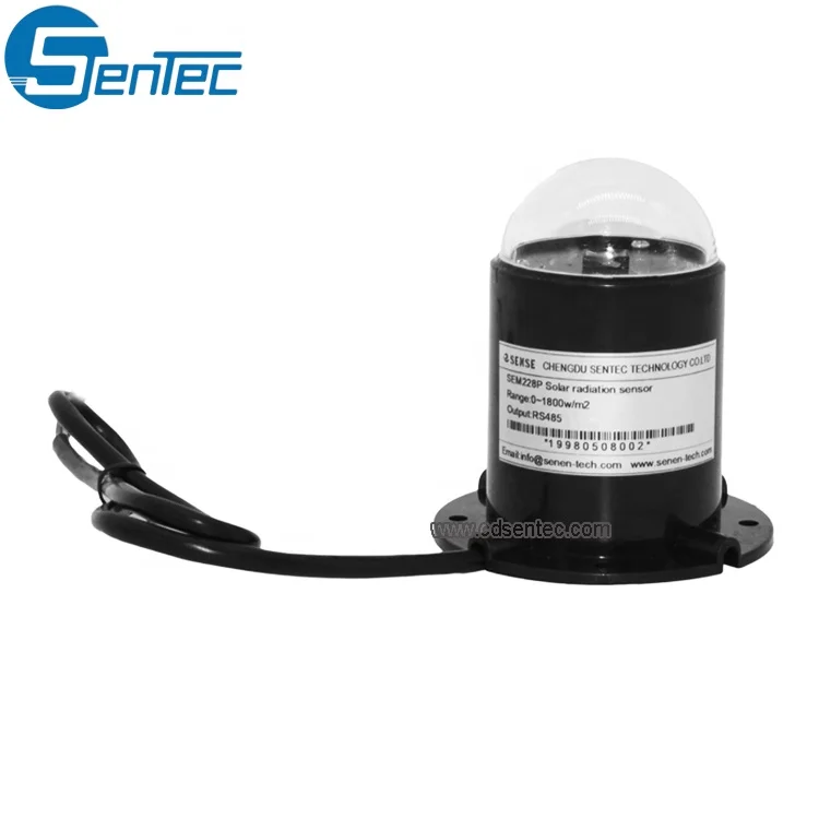 

SEM228 0.3~3um full spectrum range polycarbonate glass coverSolar radiation sensor