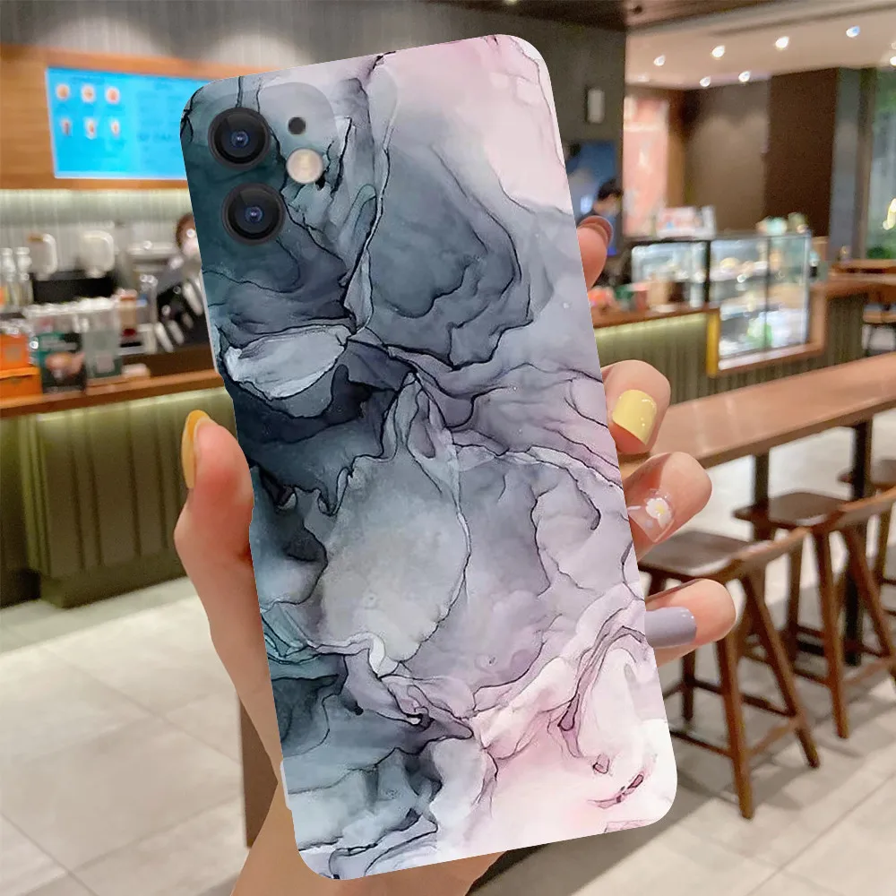 Цветной мраморный чехол для телефона Samsung Galaxy A50 A70 A10 A30 A20 A40 A60 A50S A30S акварельный