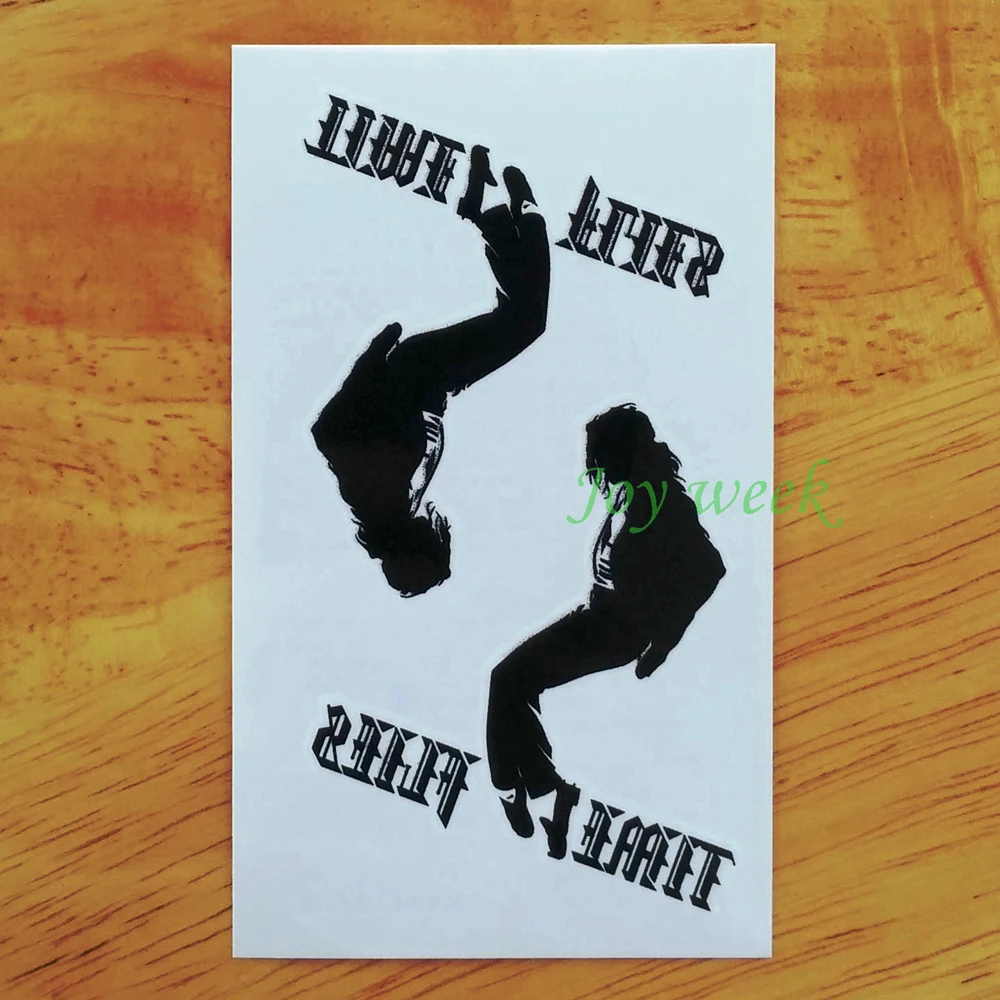 

Водостойкая Временная тату-наклейка, сексуальная тату Майкла Джексона, тату-наклейки, флэш-тату, искусственная татуировка для девочек, женщ...