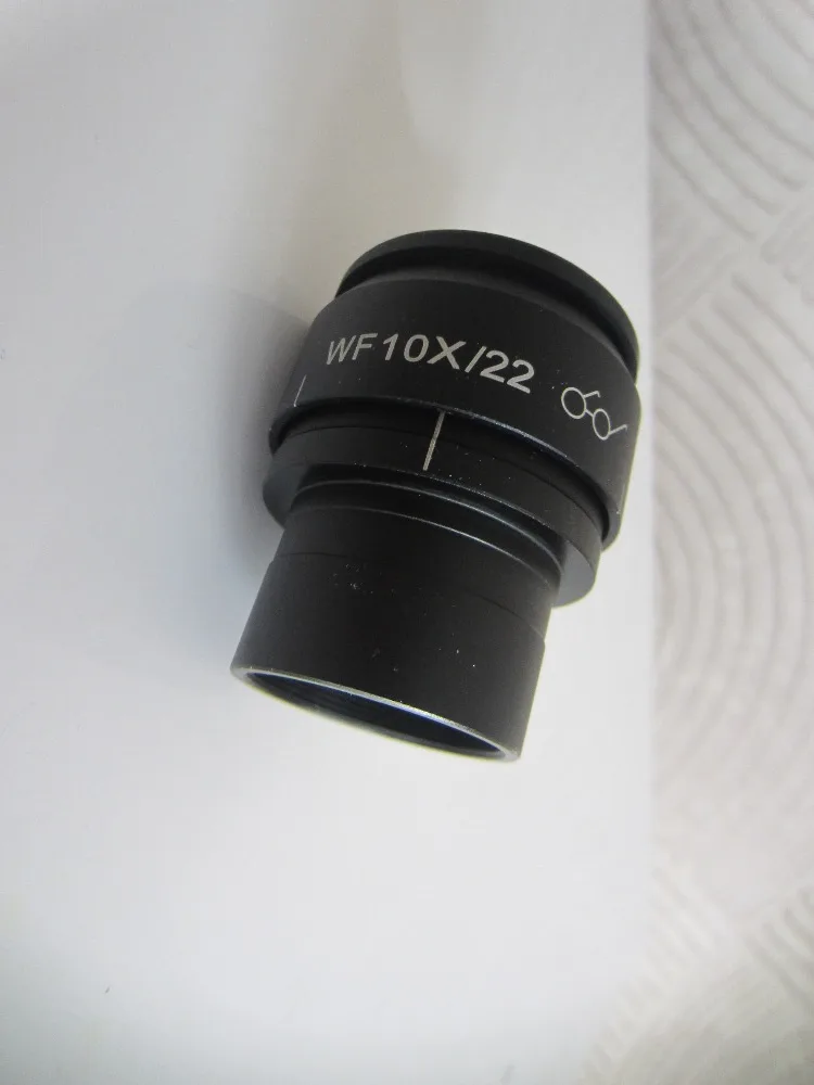 WF10X 22mm Adjustable Green Film Coating Zoom Plan High Eyepoint Wide Angle Optical Eyepiece Lens for Stereo Microscope | Инструменты