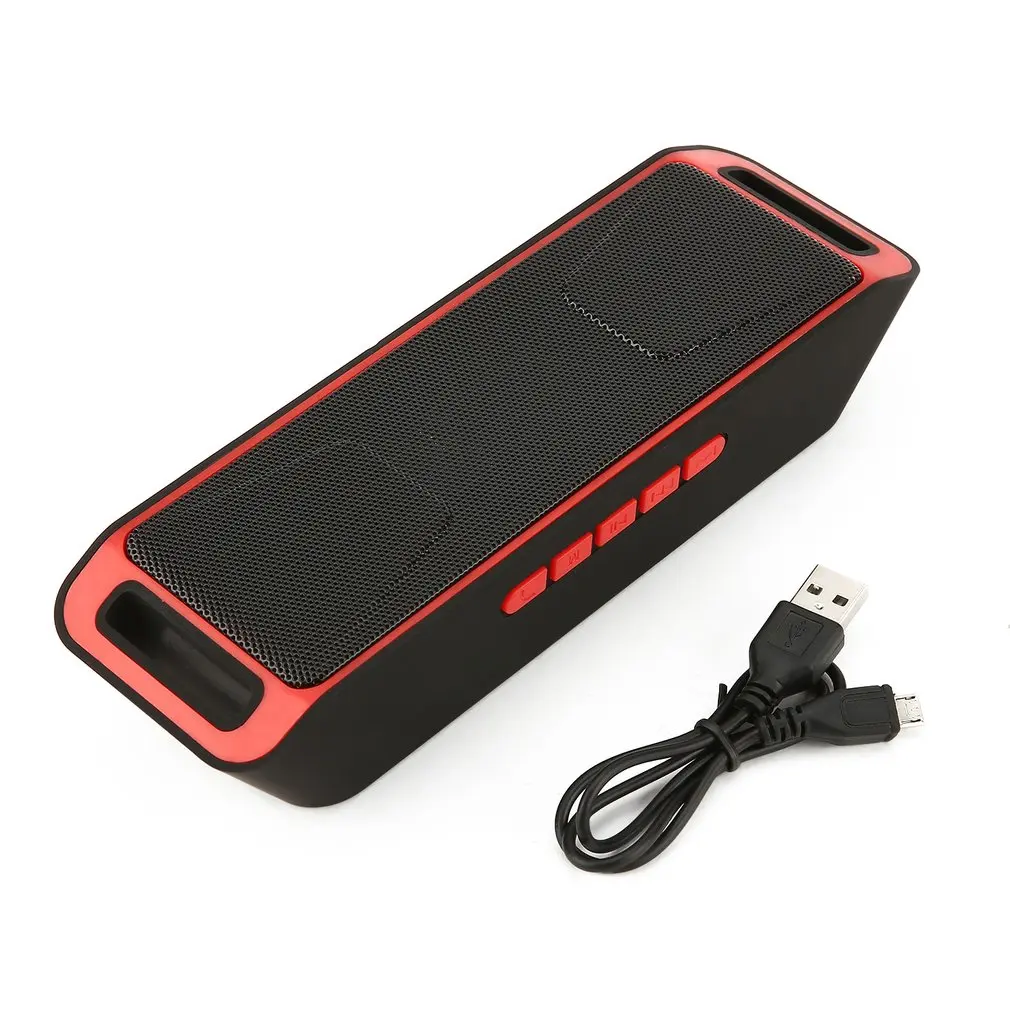 S208 Bluetooth-динамик беспроводной recharegeable стерео громкий s USB зарядка мини FM радио