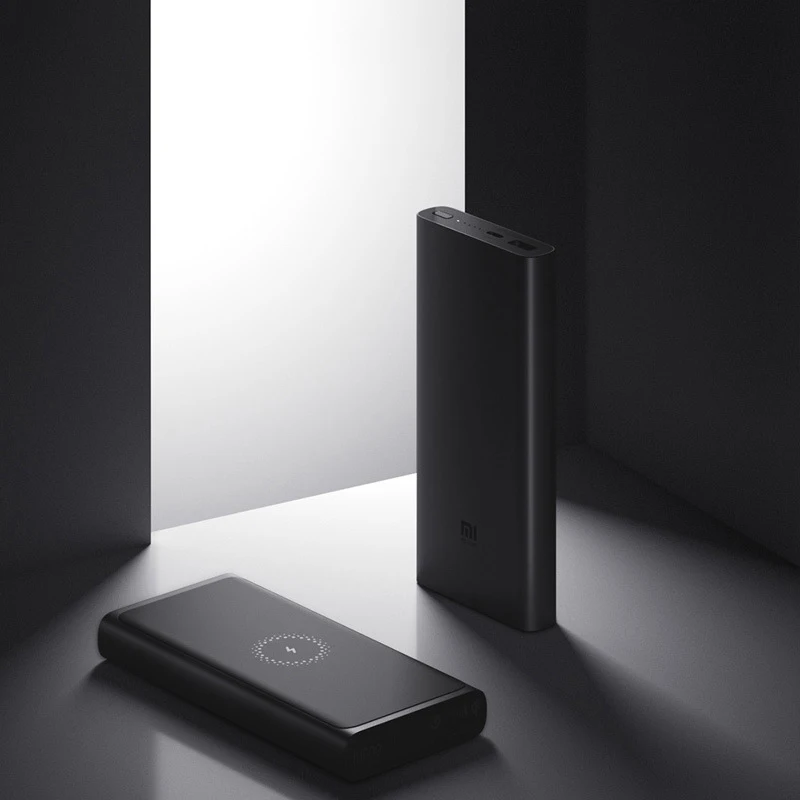 Xiaomi Беспроводной внешний аккумулятор 10000 мАч Qi быстрое зарядное устройство PLM11ZM 10000 мАч Внешний аккумулятор для iPhone X Xs MAX samsung