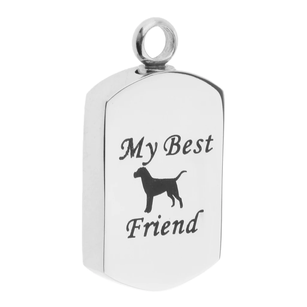 My Best Friend Love Dog Memorial Cremation Urn DIY ожерелье Брелоки Подвеска для домашних собак Keepsake