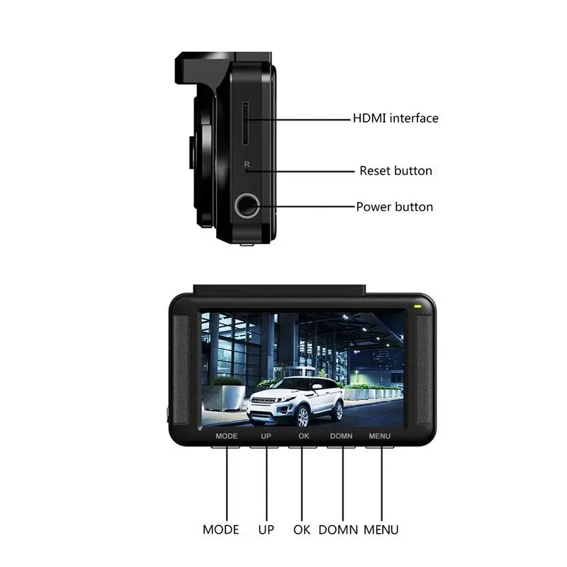 NEW 3 inch IPS DVR Car 1080P HD 170 Degree GPS Dash G-Sensor Parking Monitor Night Vision Driving Recorder with Motion Detection |