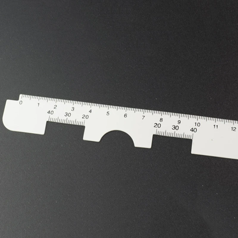 Линейка PD 0 15 см оптический измеритель расстояния Белый Пластиковый прибор для