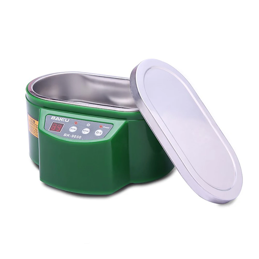 

Household Ultrasonic Cleaning Machine Denture Glasses Jewelry Ultrasonic Cleaner Washer30W/50W BK9050