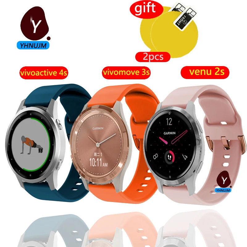 

Новинка, сменный спортивный ремешок для часов Forvivomove 3s /vivoactive, умные часы, регулируемый ремешок, браслет для Garmin CAME 2s, ремешок