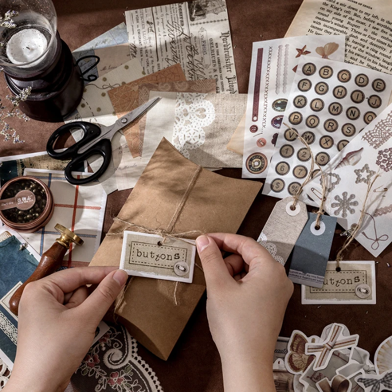 Билет гриб микс Материал Бумага мусор Журнал Планировщик ремесло Скрапбукинг