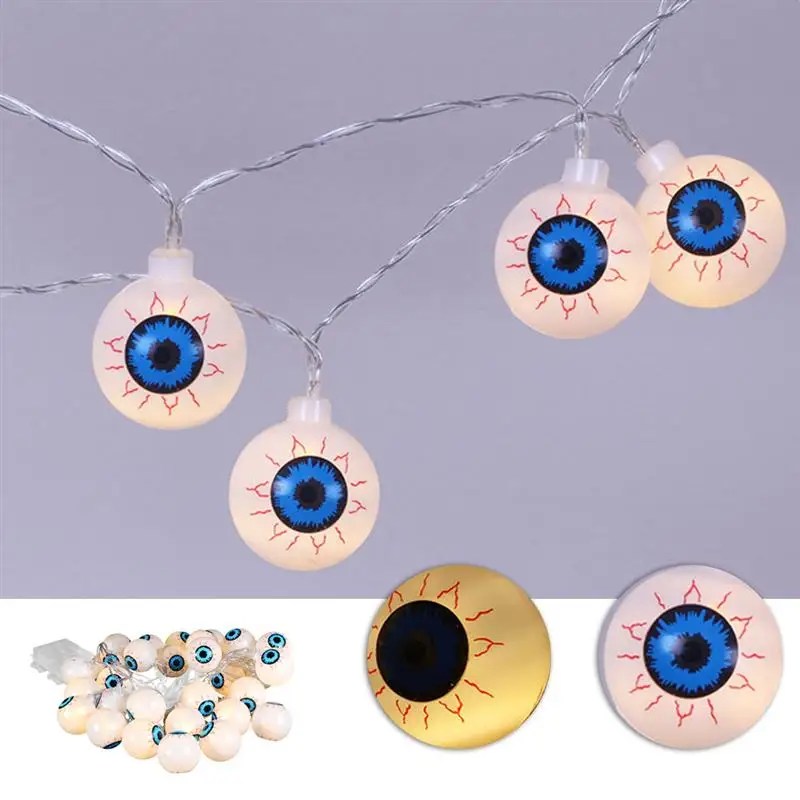 

1Pc Halloween Ghost Eyes String Light Decorative Festival Light LED Light Decor
