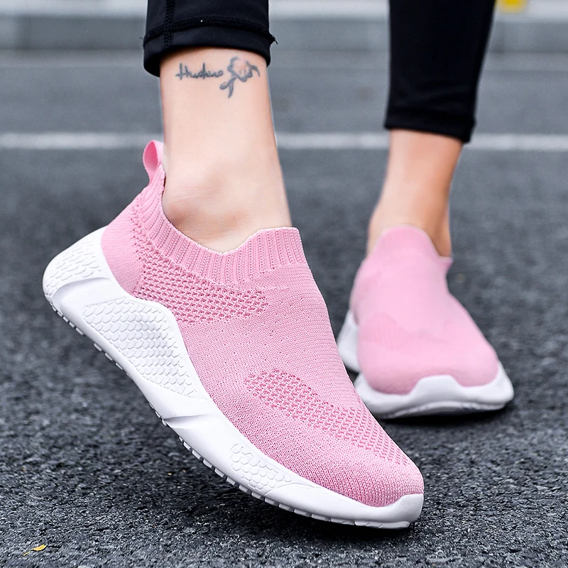 

Shoes Men Sneakers Men Comfortable Slip On Trainer casual Lazy Shoes Lightweight Couple Sock Sneakers Zapatillas Hombre Footwear
