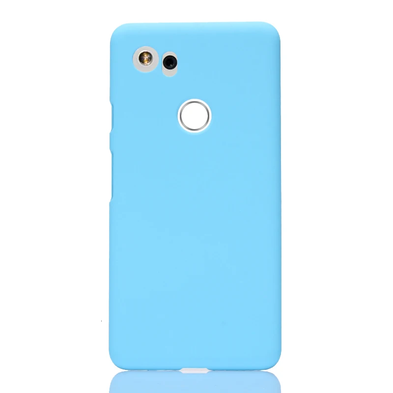 Чехол для Google Pixel 3 XL 2 2XL гладкая задняя защита пластиковый чехол телефона Fundas