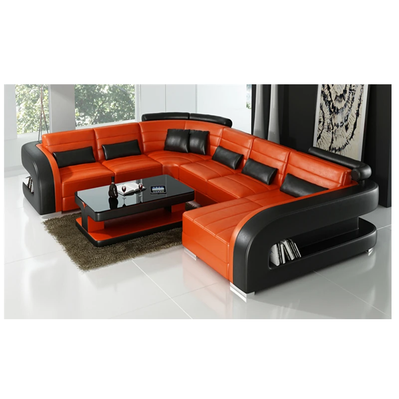 Оптовая продажа Китай завод экспорт мебели гостиной диван набор Современная