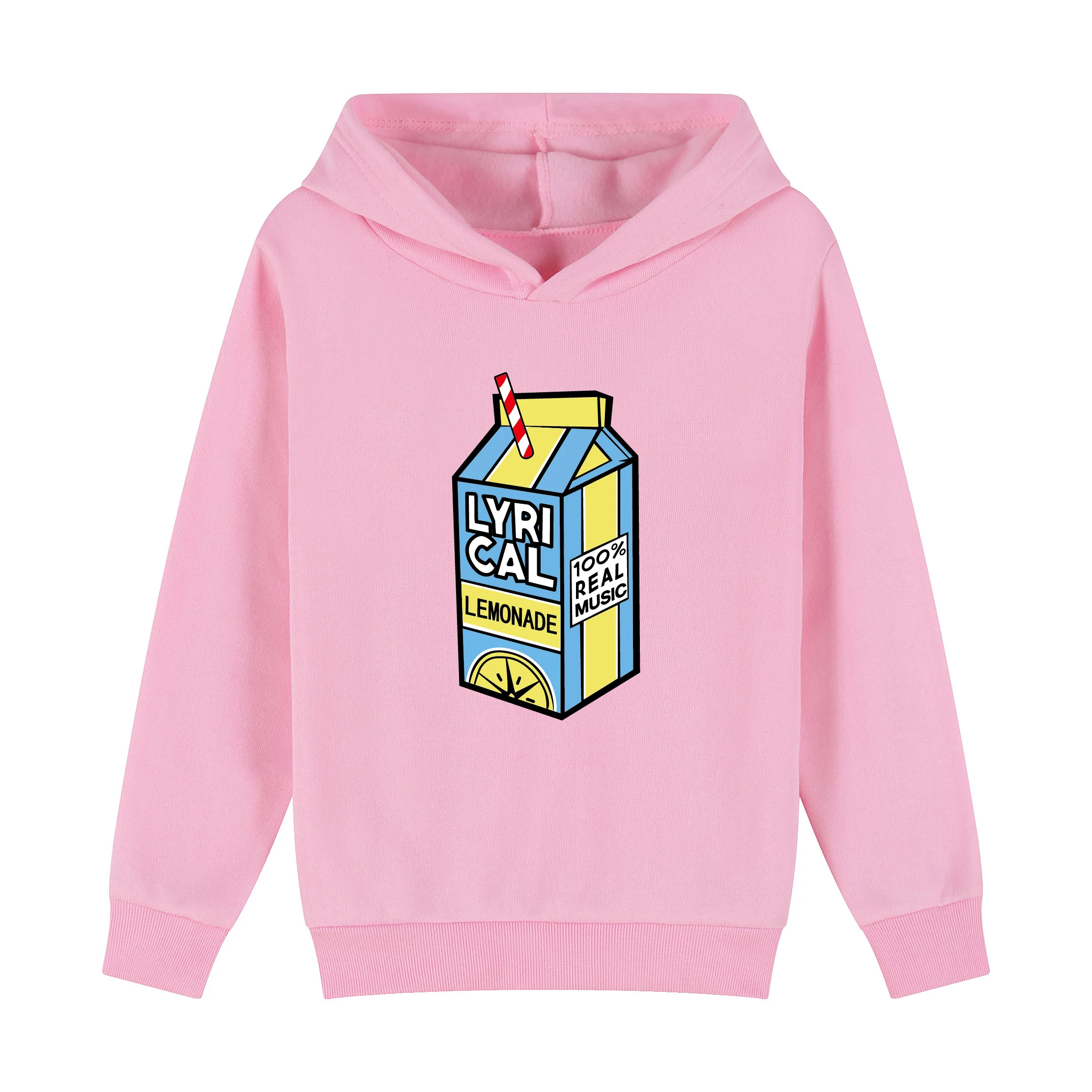 

Tea Milk Pattern Print Clothes Girls Lovable Fashion Hoodies Costume Boys Tops Spring/Winter Keep Warm Cotton Children Clothing