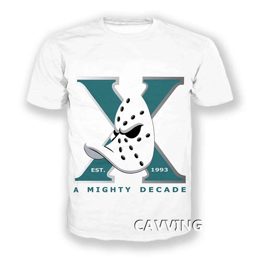 

Повседневные футболки CAVVING с 3D принтом уток, футболки в стиле хип-хоп, топы в стиле Харадзюку, одежда для мужчин и женщин