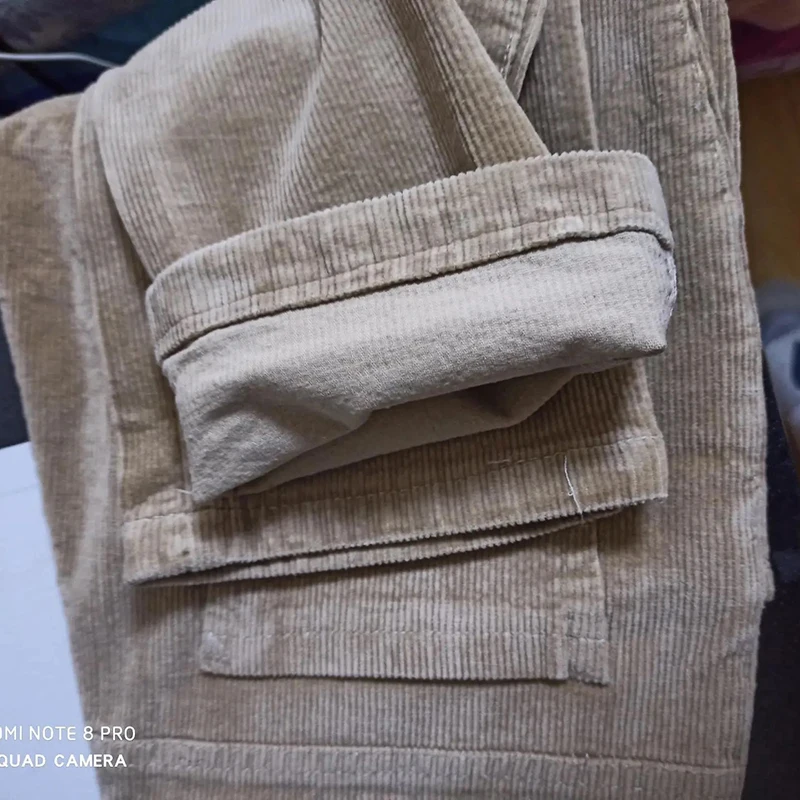 

Stretch pants high-quality cotton chic casual Mom's trousers Pants for women plus size 27-35 high waist slim