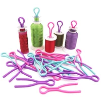 kaobuy 51020pcs plastic bobbin clip wire sewing thread spool accessories apparel storage holder organizer quilting supplies