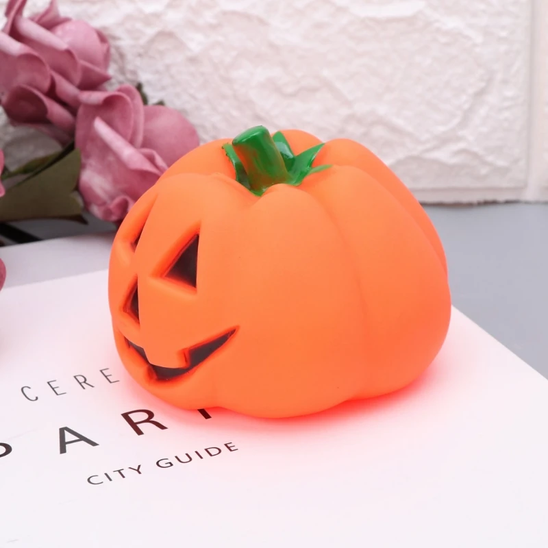 OOTDTY собака визжак жевательные игрушки Щенок забавная Тыква дизайн звуковая