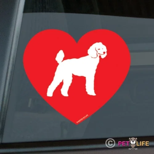 

Наклейка Love puodle Die Cut Vinyl-v2, стандартные автомобильные наклейки