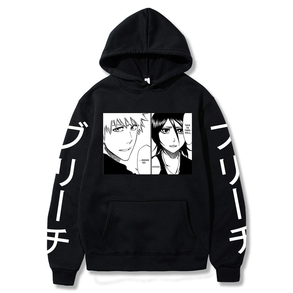 

Hot Anime Bleach Sweatshirt Harajuku Printing Hoodie for Woman/man