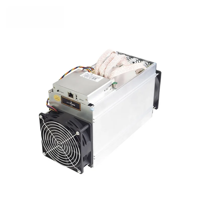Подержанный Bitmain Antminer L3 + 504m ASIC профессиональная майнинговая машина с 1800 Вт мощным